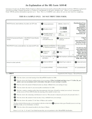 IRS Form 1099-R