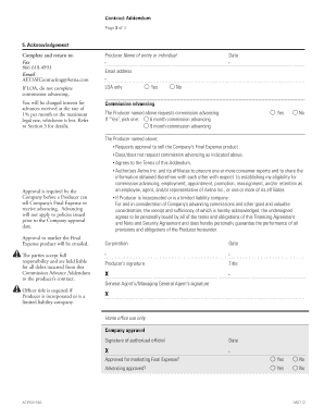 Final Expense Life Insurance Contract Addendum