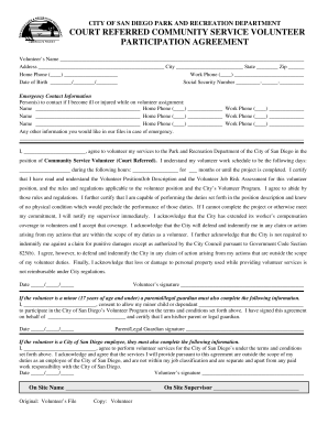 Person(s) to contact if I become ill or injured while on volunteer assignment