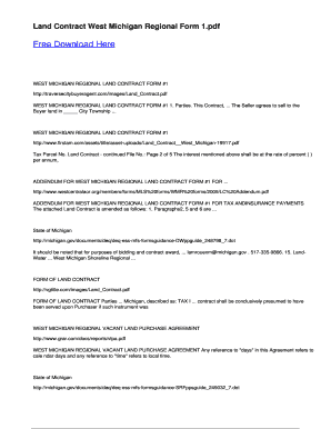 no cost land agreement styles michigan - Printable Kinds picture about Free Printable Land Contract Forms called free of charge land agreement styles michigan - Printable Kinds