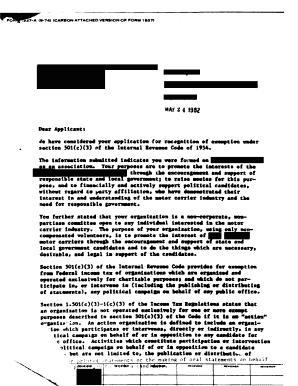 IRS Form 1937-A