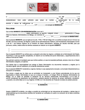 Poder Notarial para Trámites Administrativos