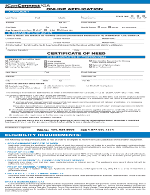 iCanConnect/GA Application Form