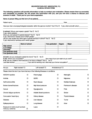 Form preview