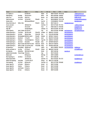 TSP ID Directory