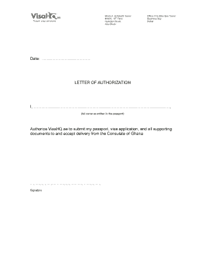 Ghana Business Visa Application