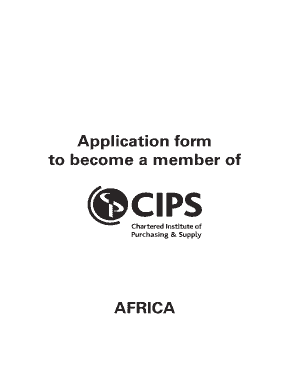 CIPS Membership Application Form
