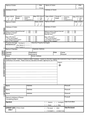 Boating Accident Report