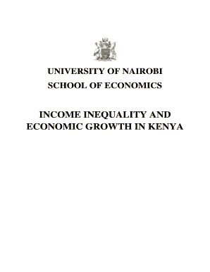 University of Nairobi Declaration Form