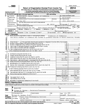 Form 990 Tax Exemption Application