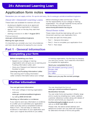 24+ Advanced Learning Loan Application Form