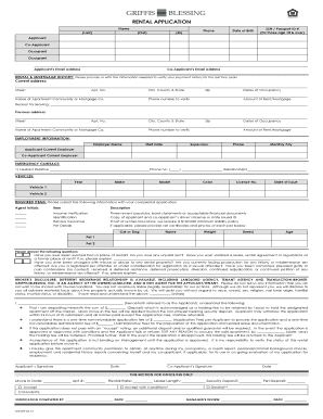 Rental Verification Form