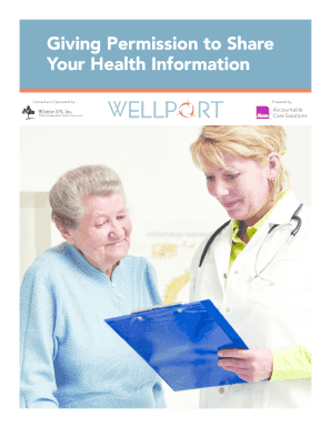 Health Information Sharing Consent Form