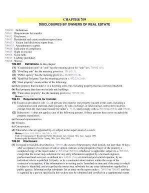 Wisconsin Residential Real Estate Condition Report