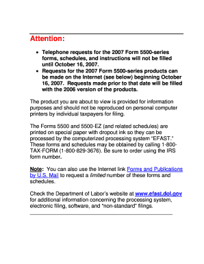 IRS Form 5500 Schedule SSA Annual Registration