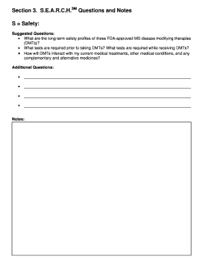 MSAA S.E.A.R.C.H.SM Patient Workbook