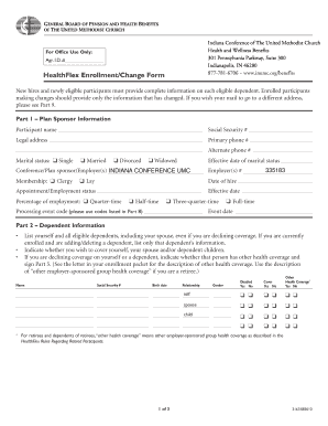 HealthFlex Enrollment/Change Form
