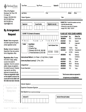 Course Registration Form