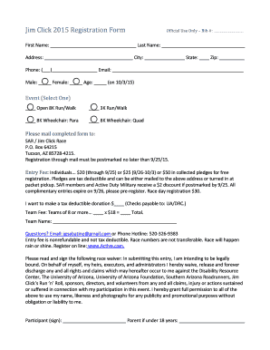 Jim Click 2015 Registration Form