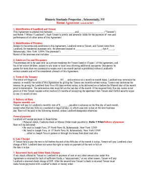 New York Month-to-Month Residential Lease Agreement