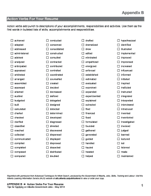 Jsa documents - Tips for Applying on Alberta Government Jobs