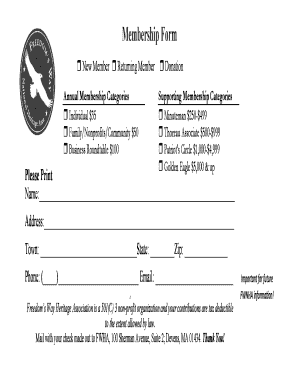 Membership Form