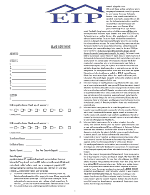 Residential Lease Agreement