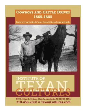 Cowboys and Cattle Drives Lesson Plan