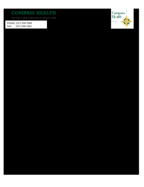 Compass Health Requisition Form