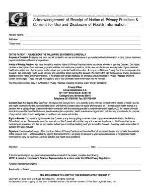 HIPAA Consent Form