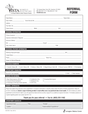 Patient Referral Form
