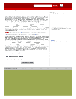 Aflac Accident Wellness Benefit Claim Form