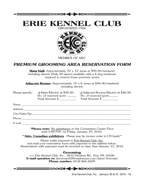 EriE KEnnEl Club