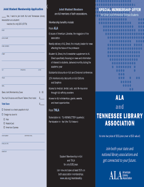 Joint Student Membership Application
