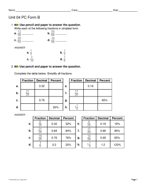 Unit 04 PC Form B Math Worksheet