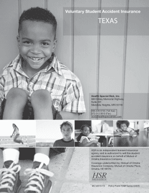 Texas K-12 Voluntary Student Accident Insurance