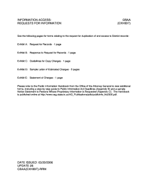Request for Records Form