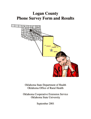 Logan County Telephone Survey Form
