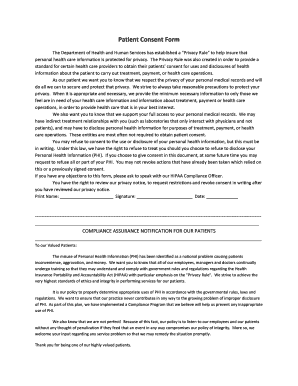 Patient Consent Form