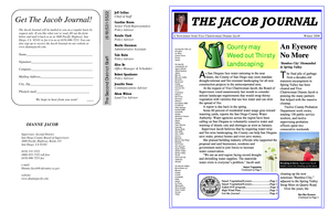 Jacob Journal Subscription Form