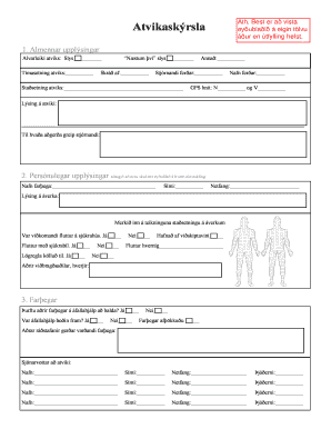 Incident Report Form