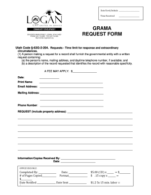 Self evaluation phrases - GRAMA REQUEST FORM - loganutahorg