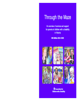 Through the Maze Guide for Parents