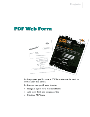 Functional resume example - Creating a PDF web form - Serif