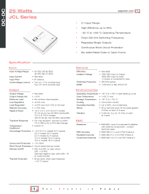 datasheet for jcl filler form