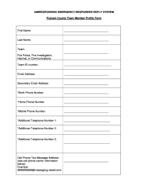 Printable phone message log - iamresponding department profile form