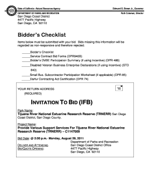 C1147009 Bidders Checklist Submittals.pdf - Bidsync.com