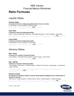 liquidity ratios