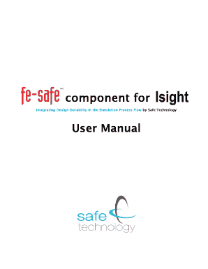 User Manual for fe-safe Component for Isight - Dassault Syst mes