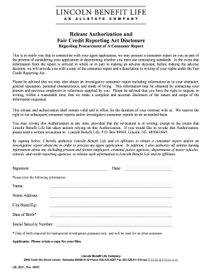 Lincoln Benefit Life General Agent’s Agreement